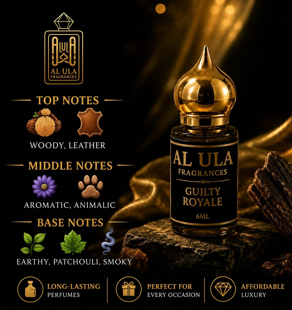 AL ULA FRAGRANCES GUILTY ROYALE